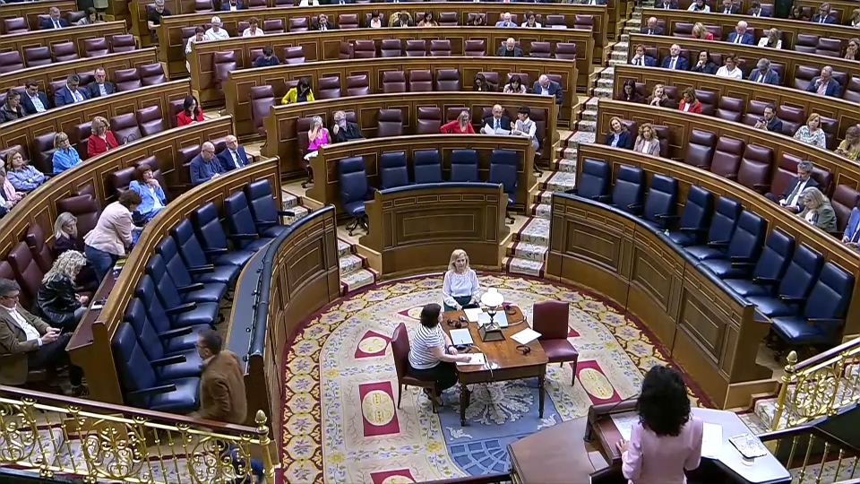 Congreso de los Diputados, este jueves 30 de abril de 2026