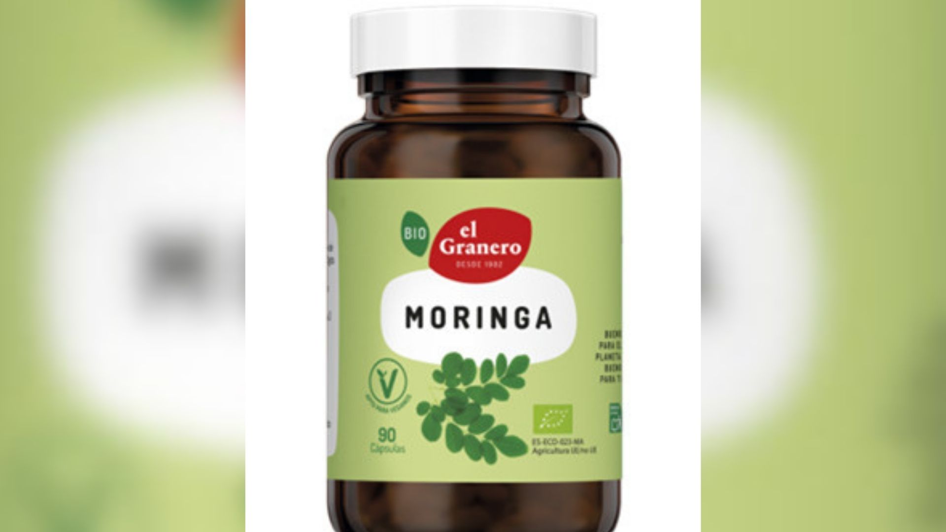 AESAN alerta de presencia de Salmonella spp en dos lotes de moringa ecológica de procedencia alemana de marca El Granero