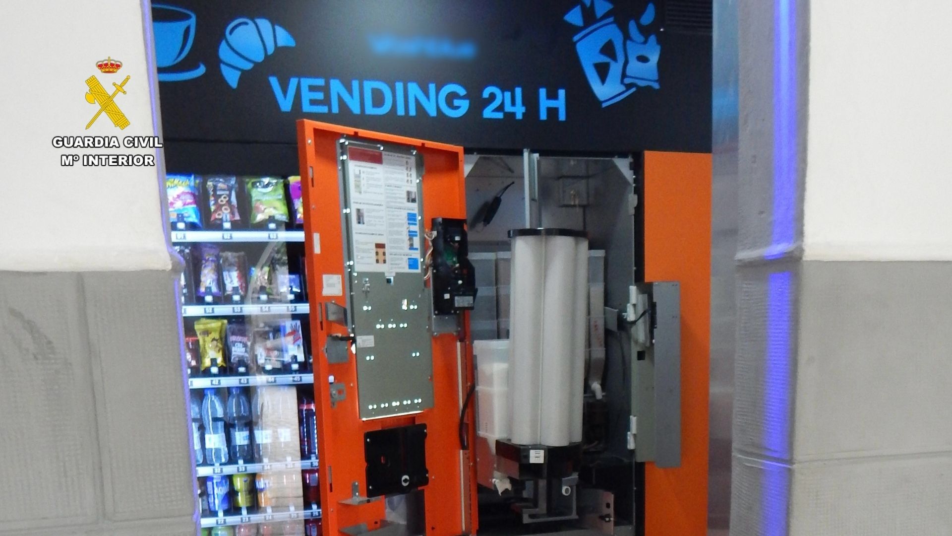 Máquina de vending. 