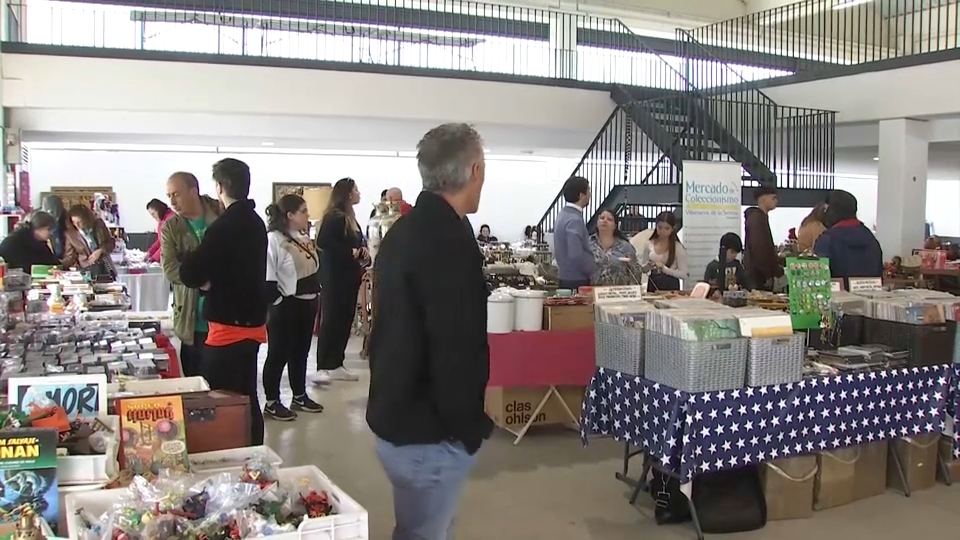 Mercado del coleccionismo de Villanueva de la Serena en una imagen de archivo