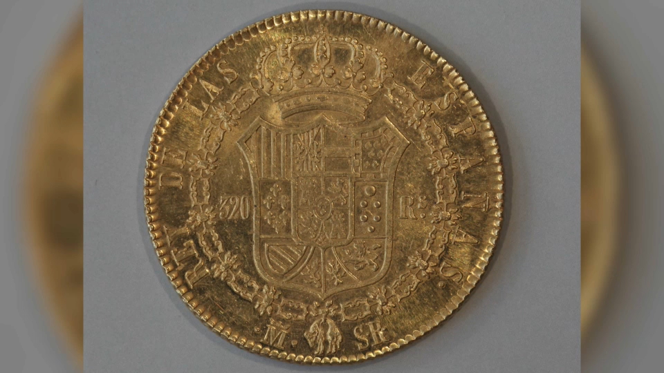Moneda del Tesoro de Villanueva. 