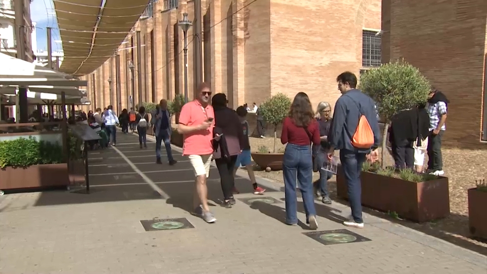 Turistas en Mérida durante la Semana Santa de 2026