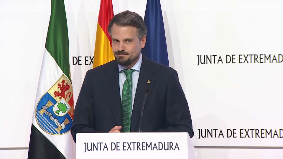 Abel Bautista, vicepresidente de la Junta de Extremadura
