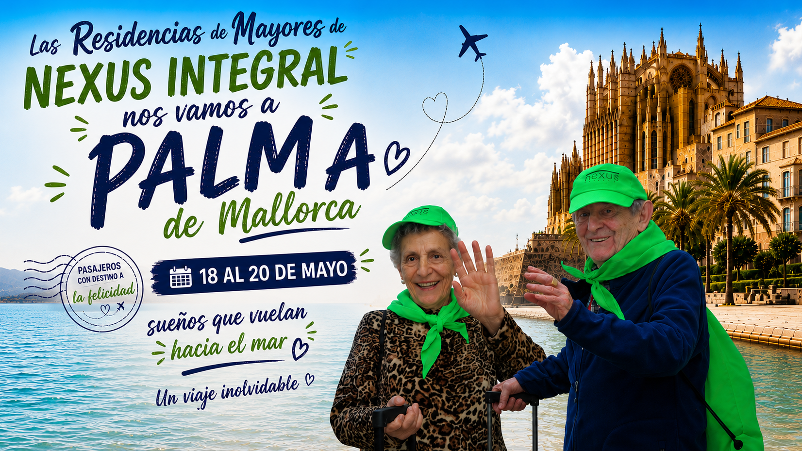 mayores viaje a Mallorca