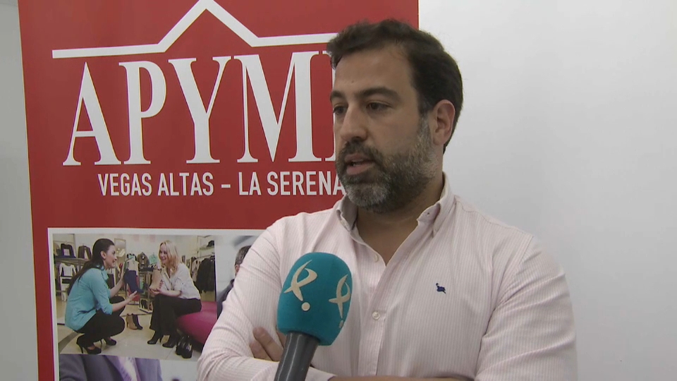 Javier Dorado, presidente de Apyme Vegas Altas.