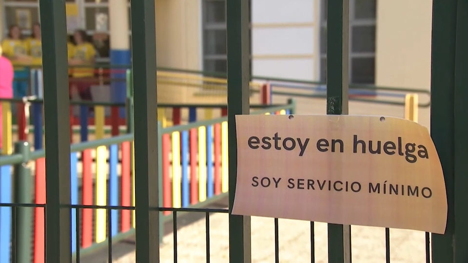 Huelga en Educación Infantil