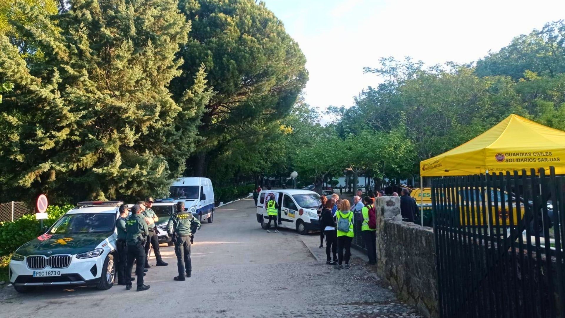 Batida búsqueda desaparecido José Antonio Asensio. Jarandilla de la Vera