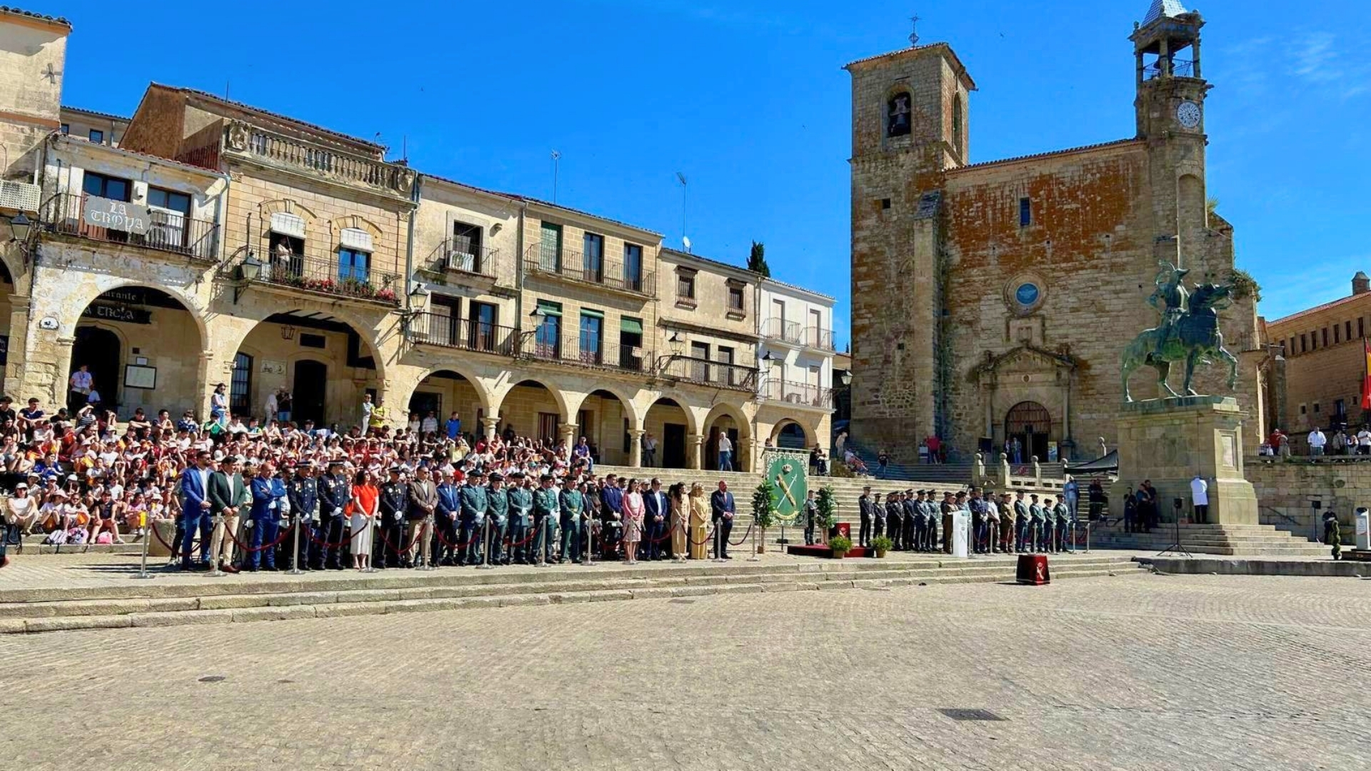 Acto homenaje Guardia Civil. Trujillo