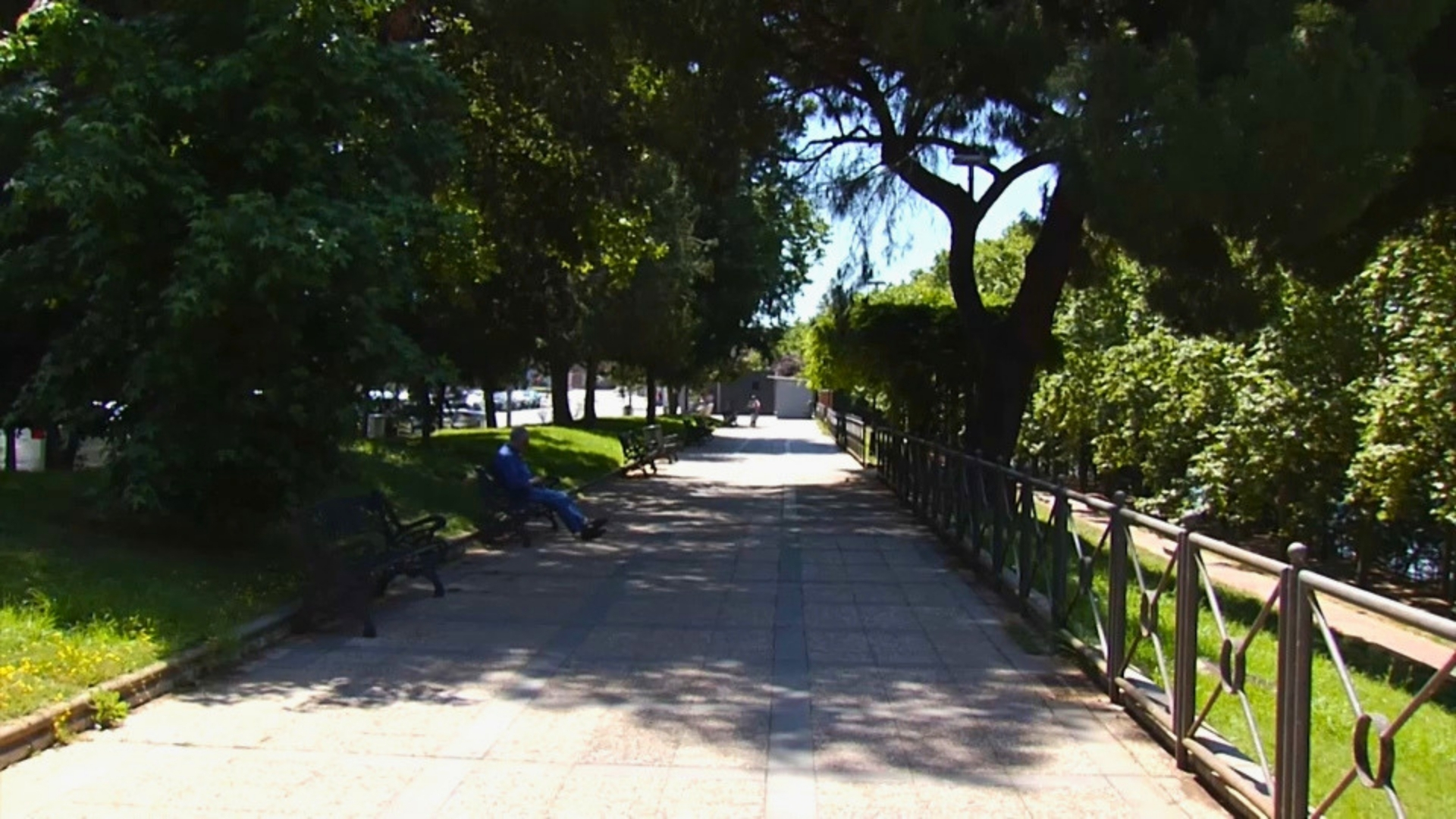 Paseo de Roma, Mérida. 