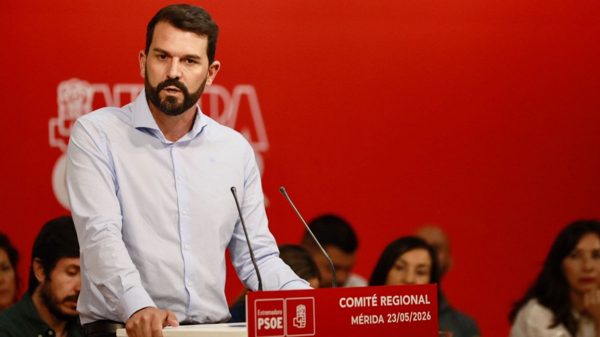 Álvaro Sánchez Cotrina. Secretario General del Psoe en Extremadura
