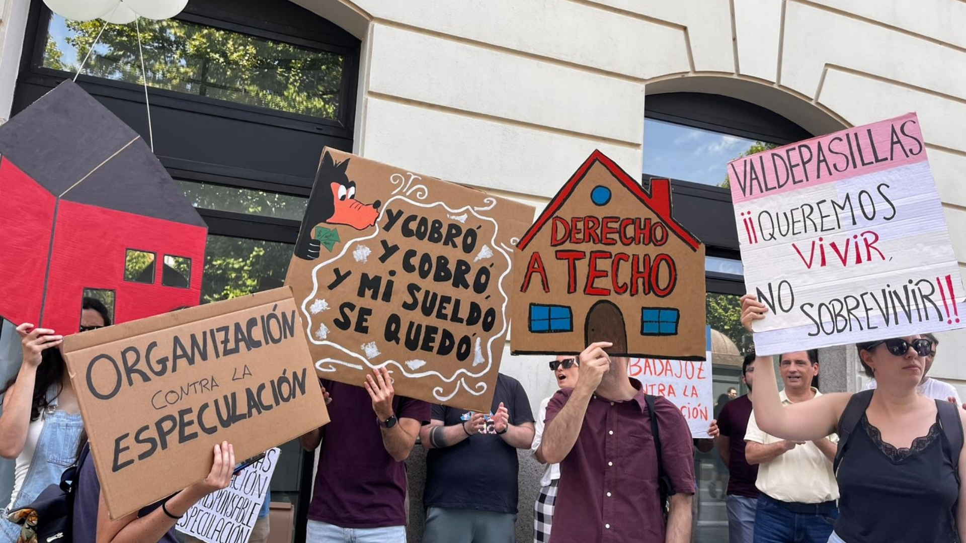 Protestas Vivienda. Badajoz