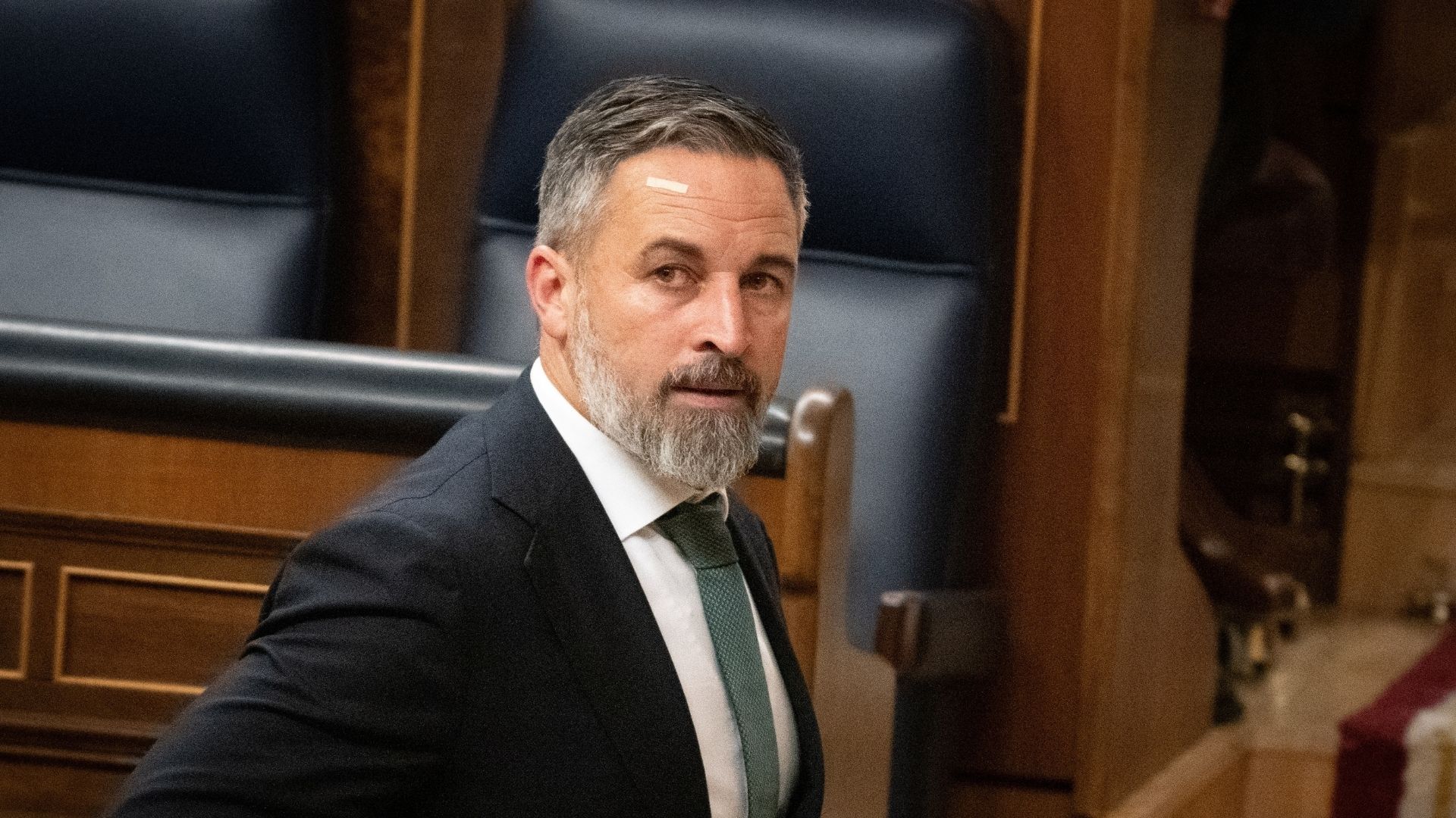 Santiago Abascal, presidente de Vox, en una sesión en el Congreso el 26 de mayo de 2026