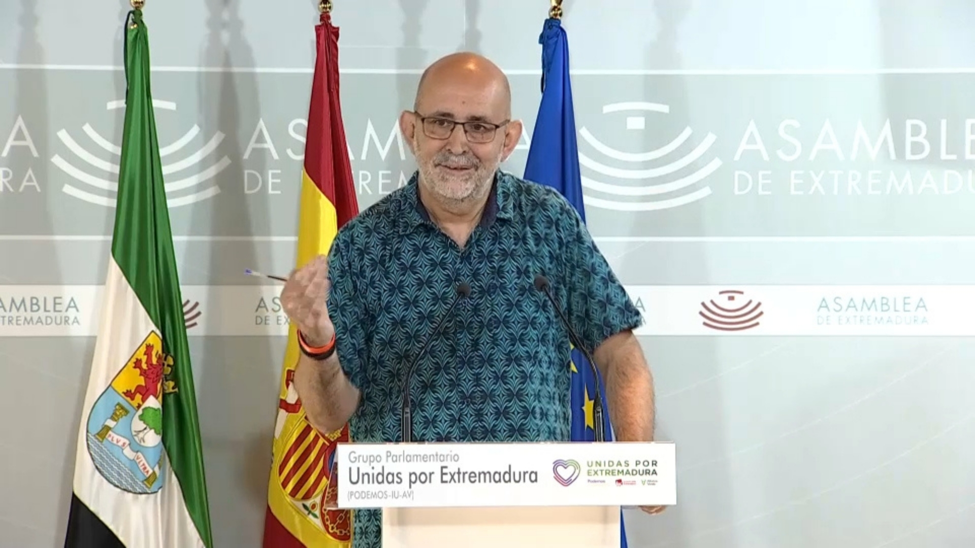 José Antonio González Frutos, Unidas por Extremadura