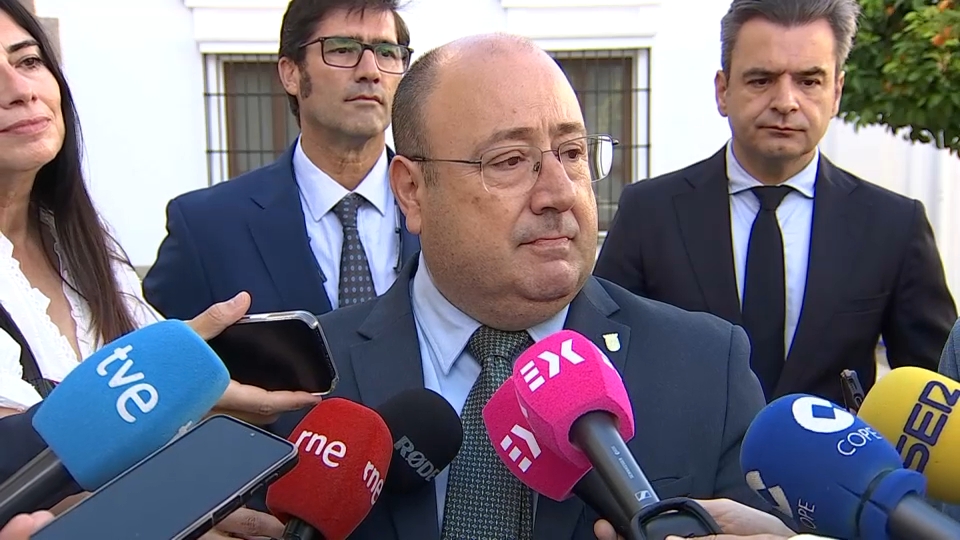 Juan José García, consejero de Agricultura de la Junta de Extremadura