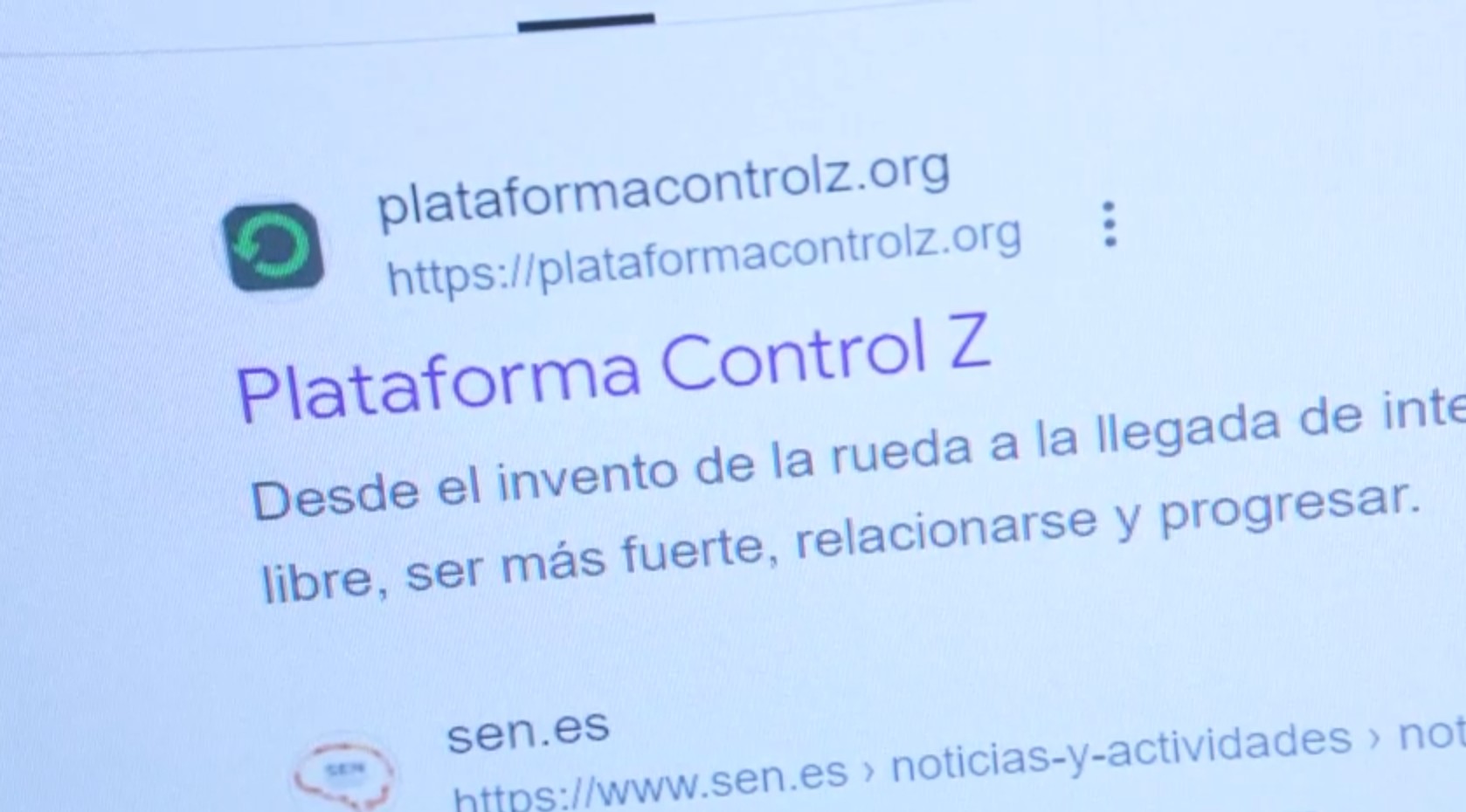 Plataforma control Z
