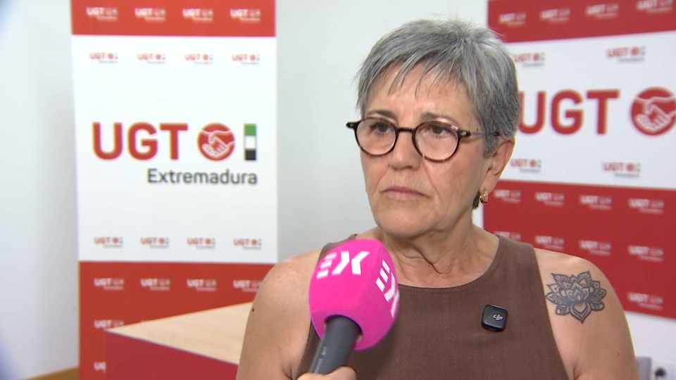 Patro Sánchez, secretaria general de UGT Extremadura