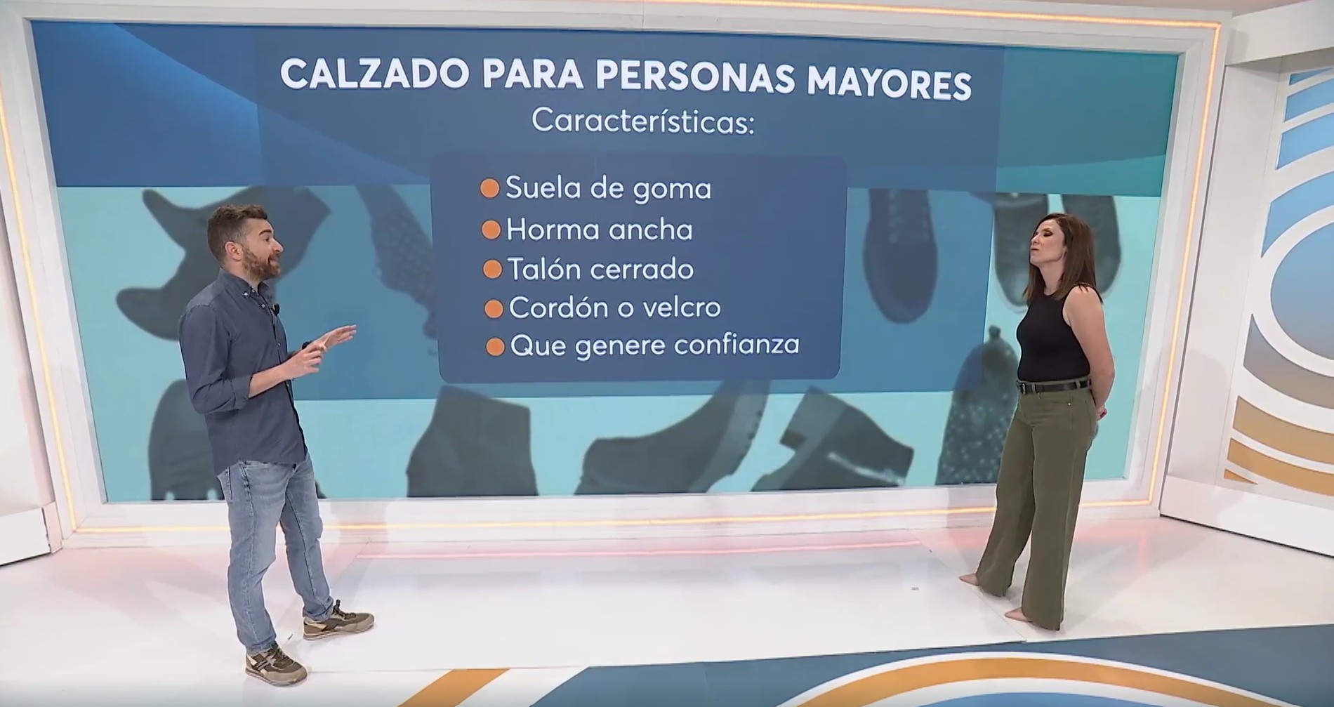 Calzado correcto en personas mayores