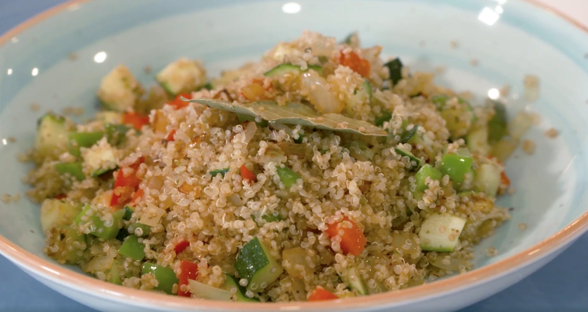 Receta con quinoa