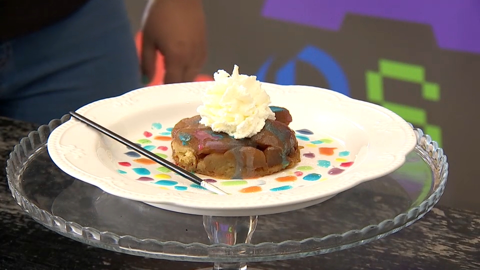 Uno de los platos presentados en la ruta gastronómica de Los Palomos de 2025