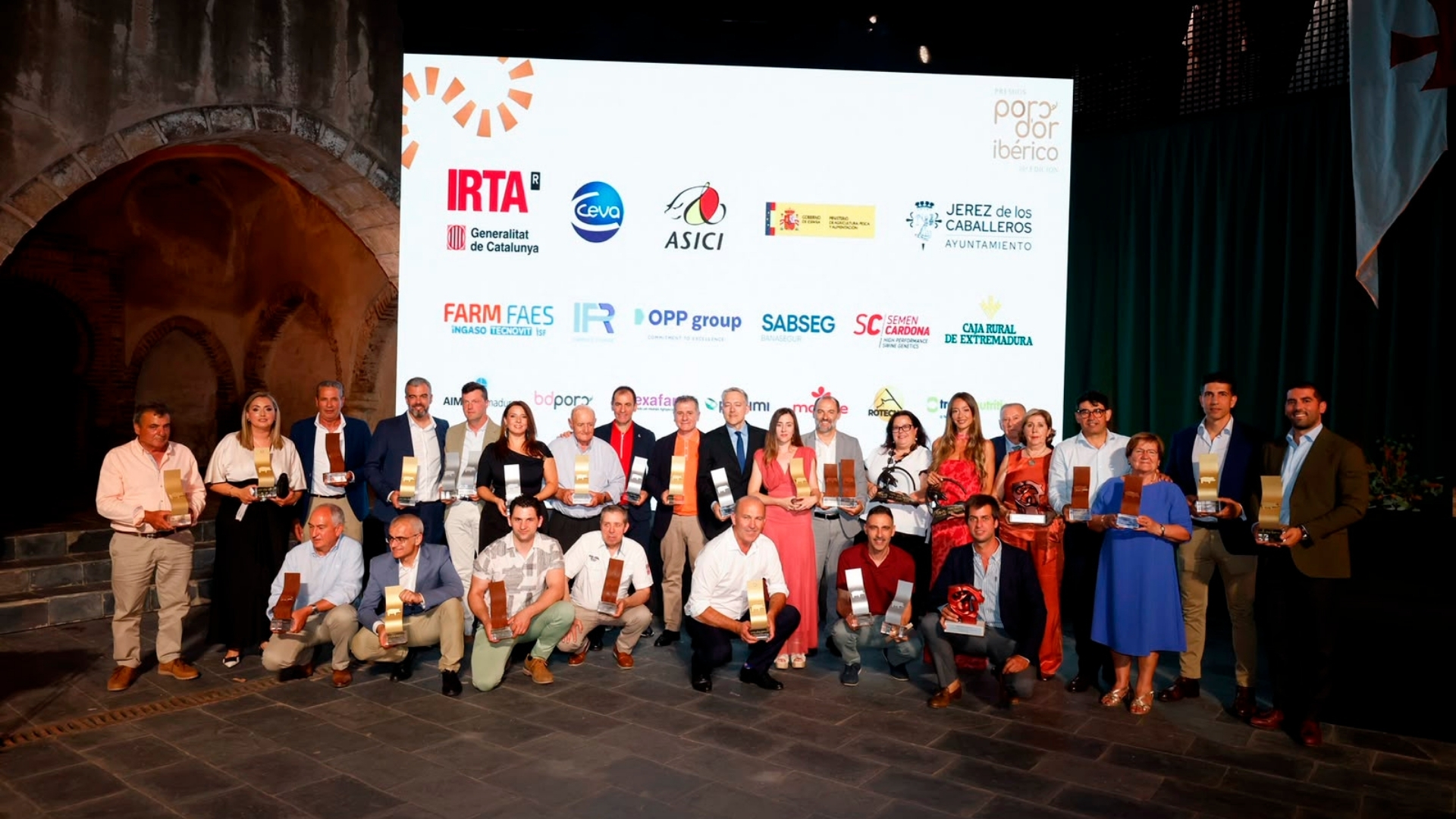 Galardonados en los Premios Porc d’Or Ibérico