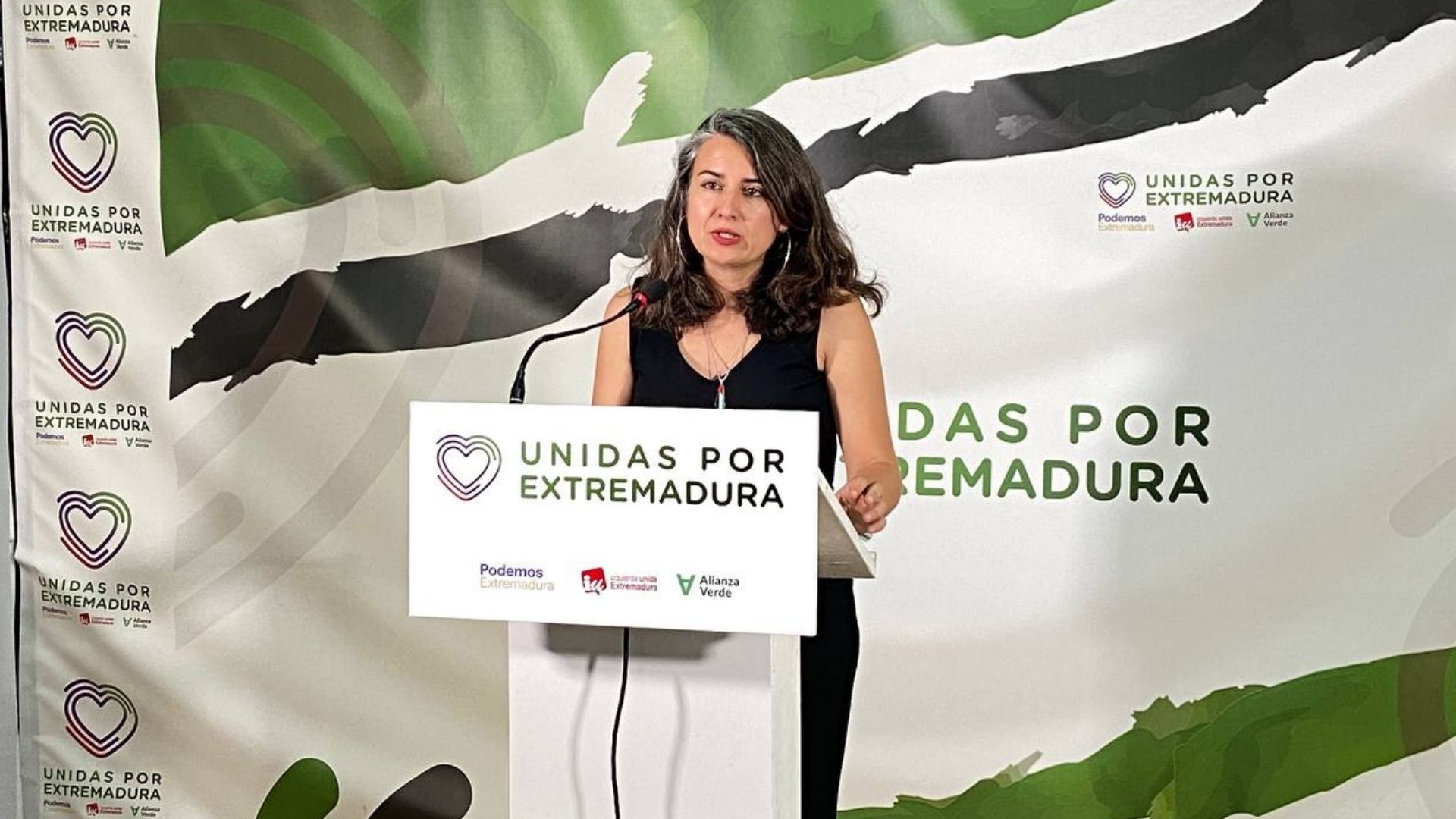 Irene de Miguel, portavoz de Unidas por Extremadura