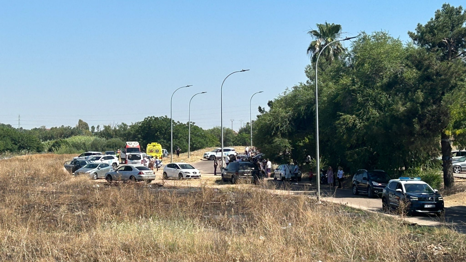 Barriada de Tulio, en Badajoz