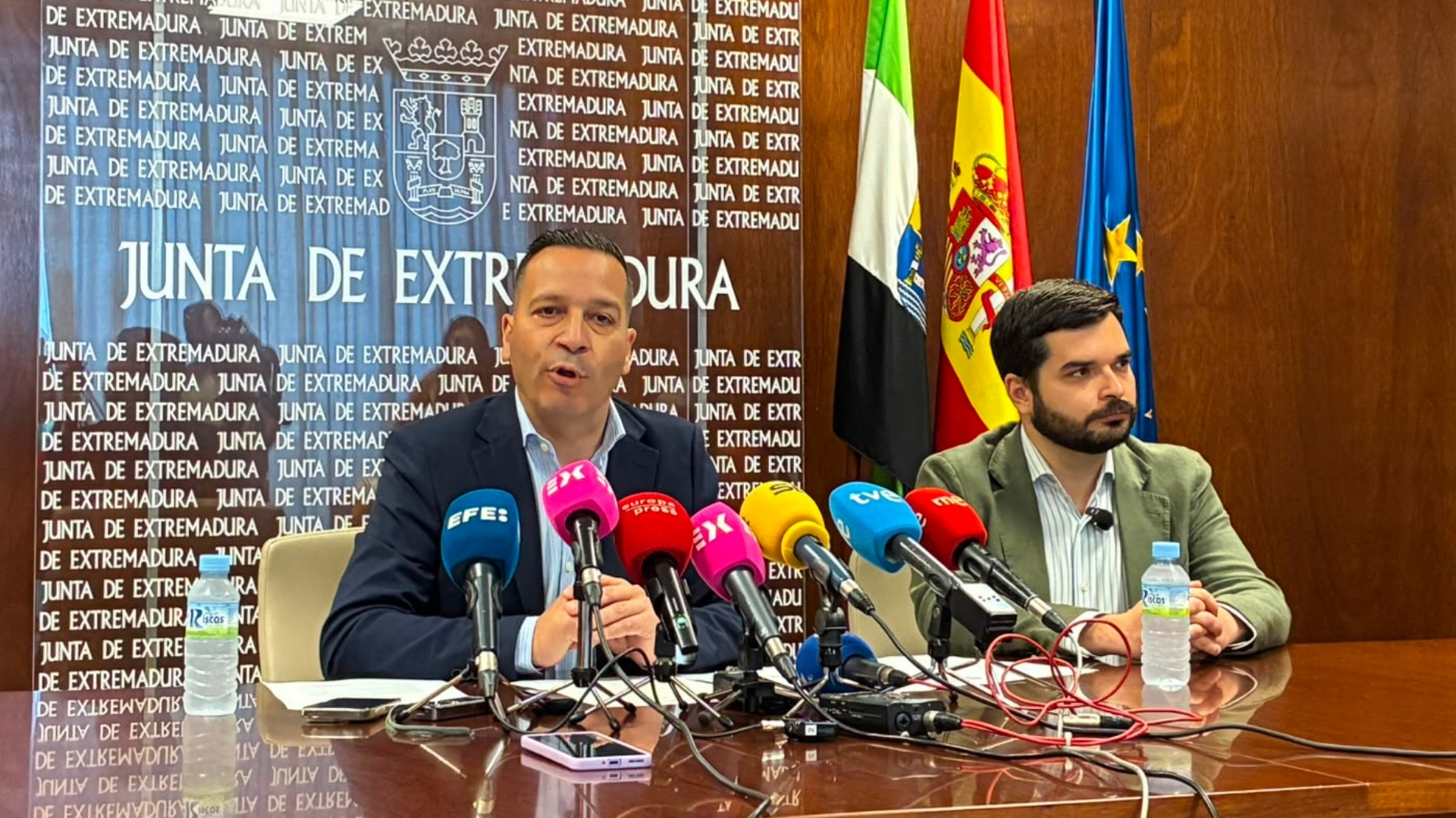 Vicepresidente y consejero de Desregulación, Servicios Sociales y Familia, Óscar Fernández Calle