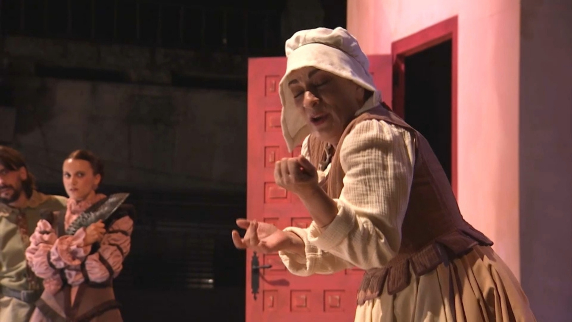 Escena "Casa con dos puertas, mala es de guardar"