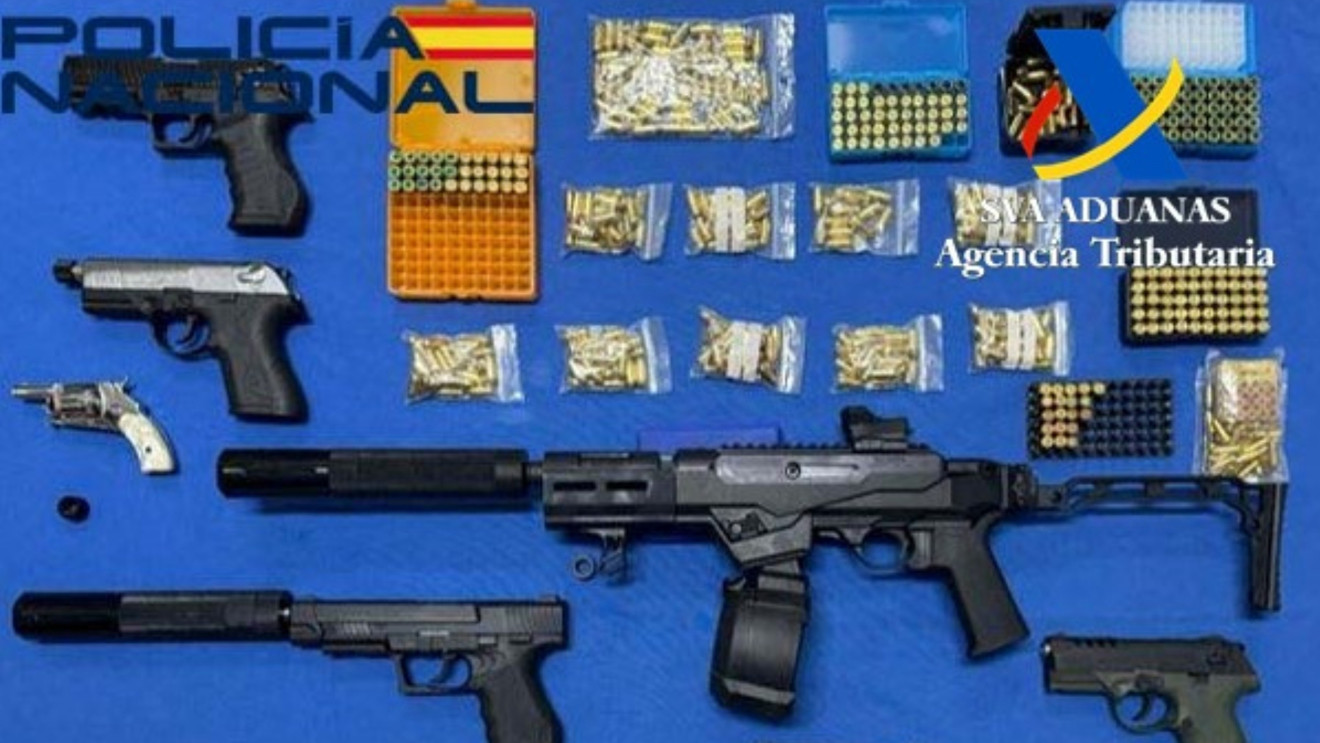 Armas "Operación Alcántara"