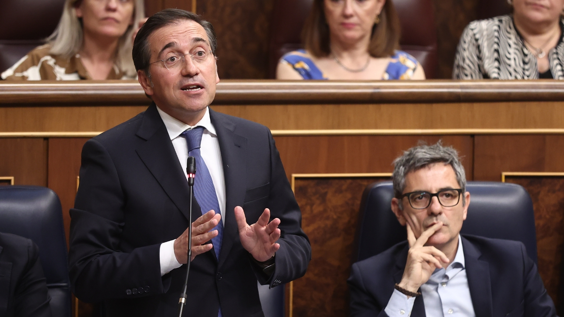 El ministro de Asuntos Exteriores, Cooperación y Unión Europea, José Manuel Albares