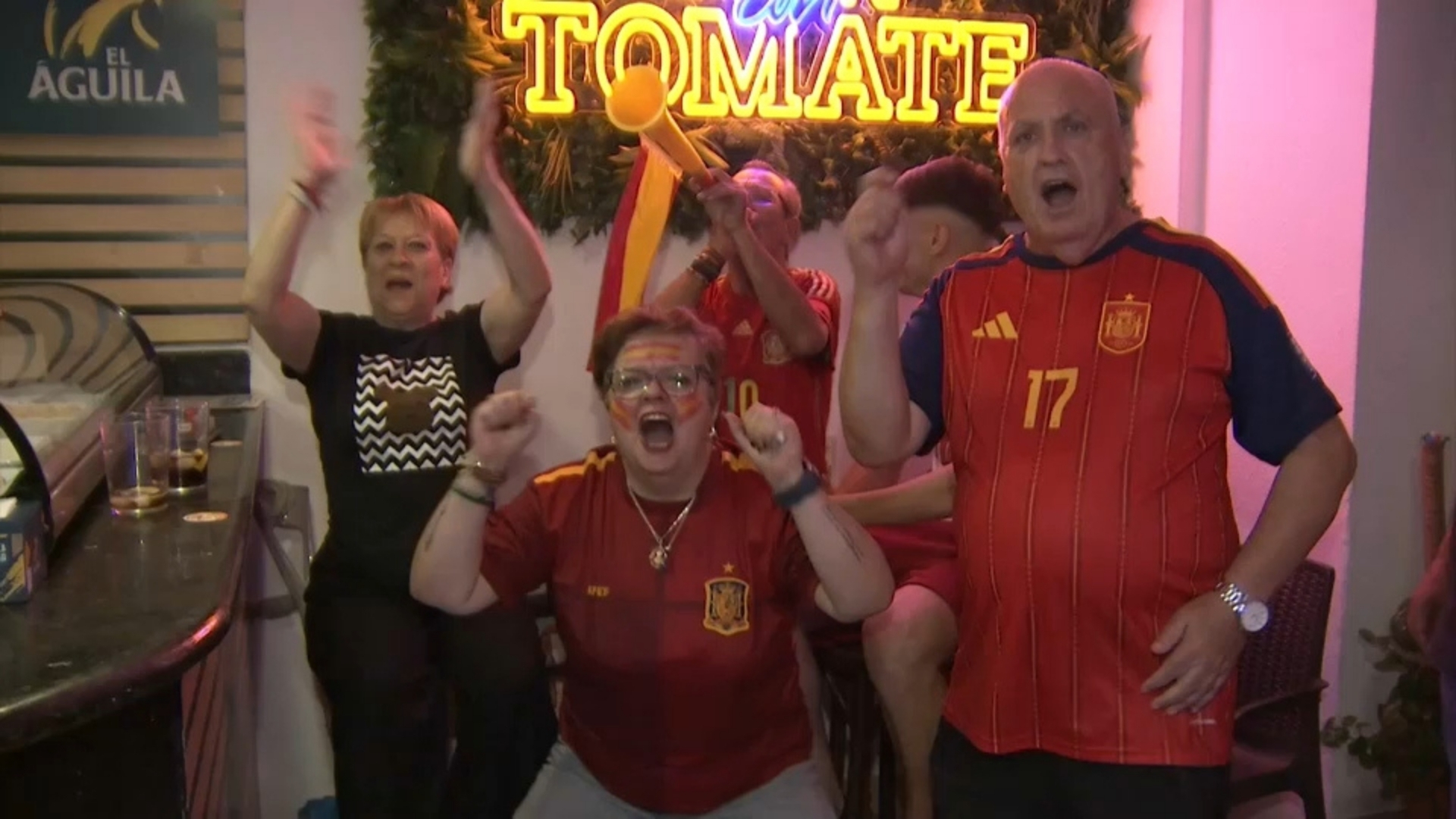 Aficionados fútbol