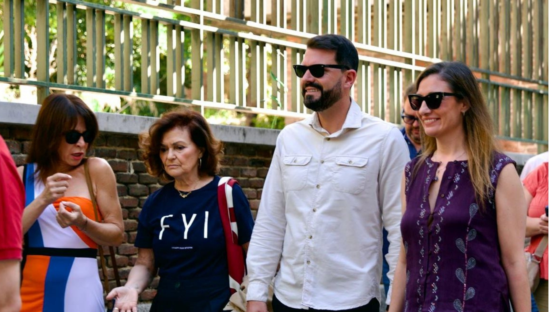 Álvaro Sánchez Cotrina a su llegada al al Comité Federal del Psoe 