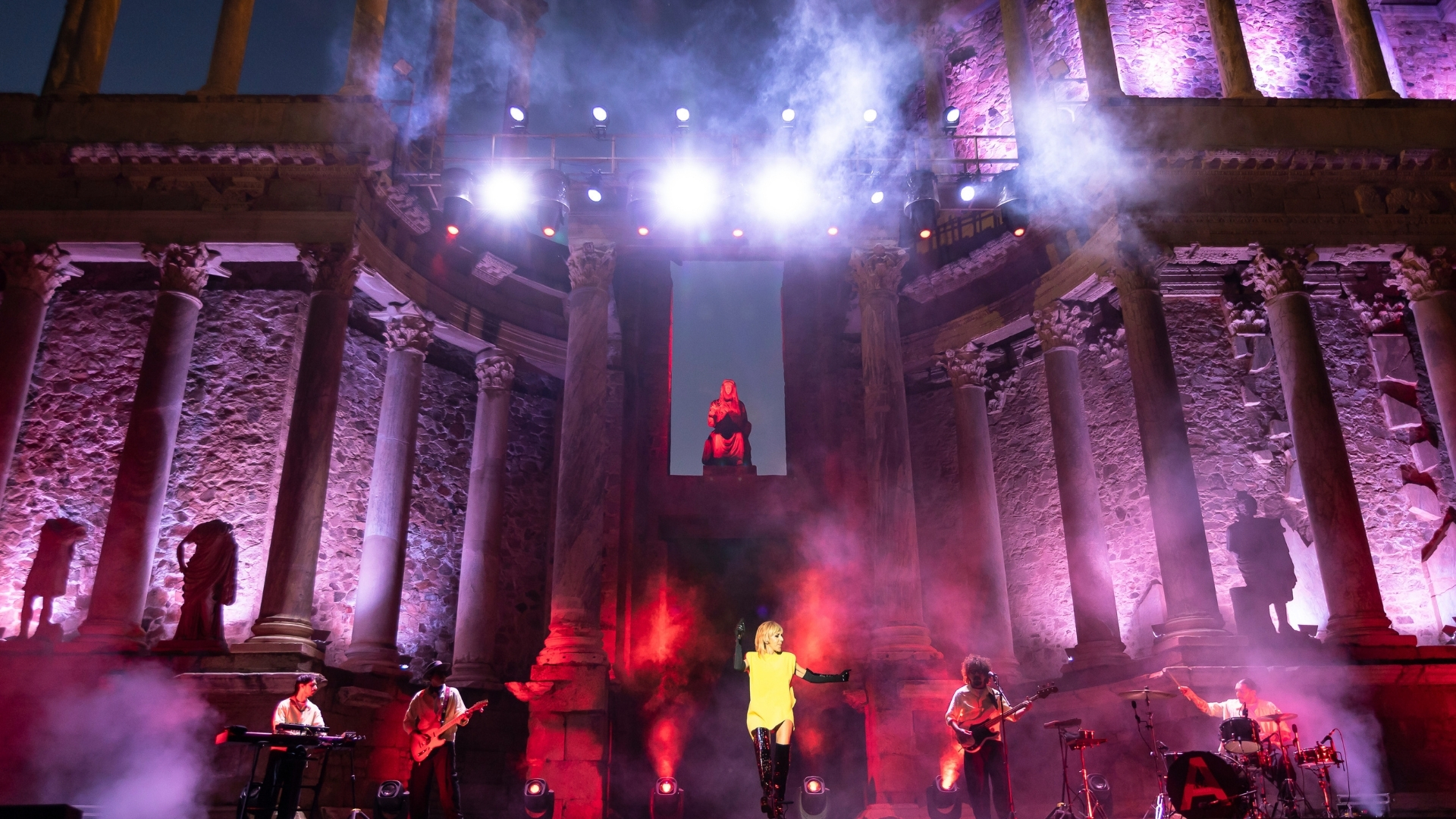 Ana Torroja en el Teatro Romano de Mérida