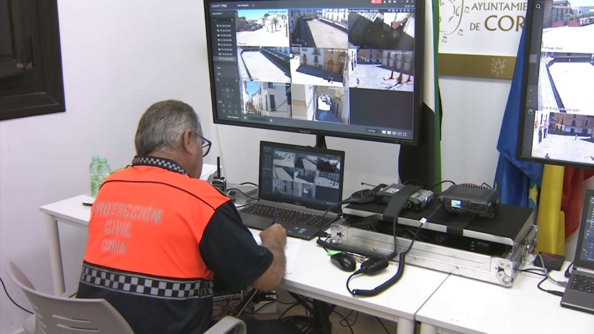Dispositivo seguridad. Fiestas de San Juan 