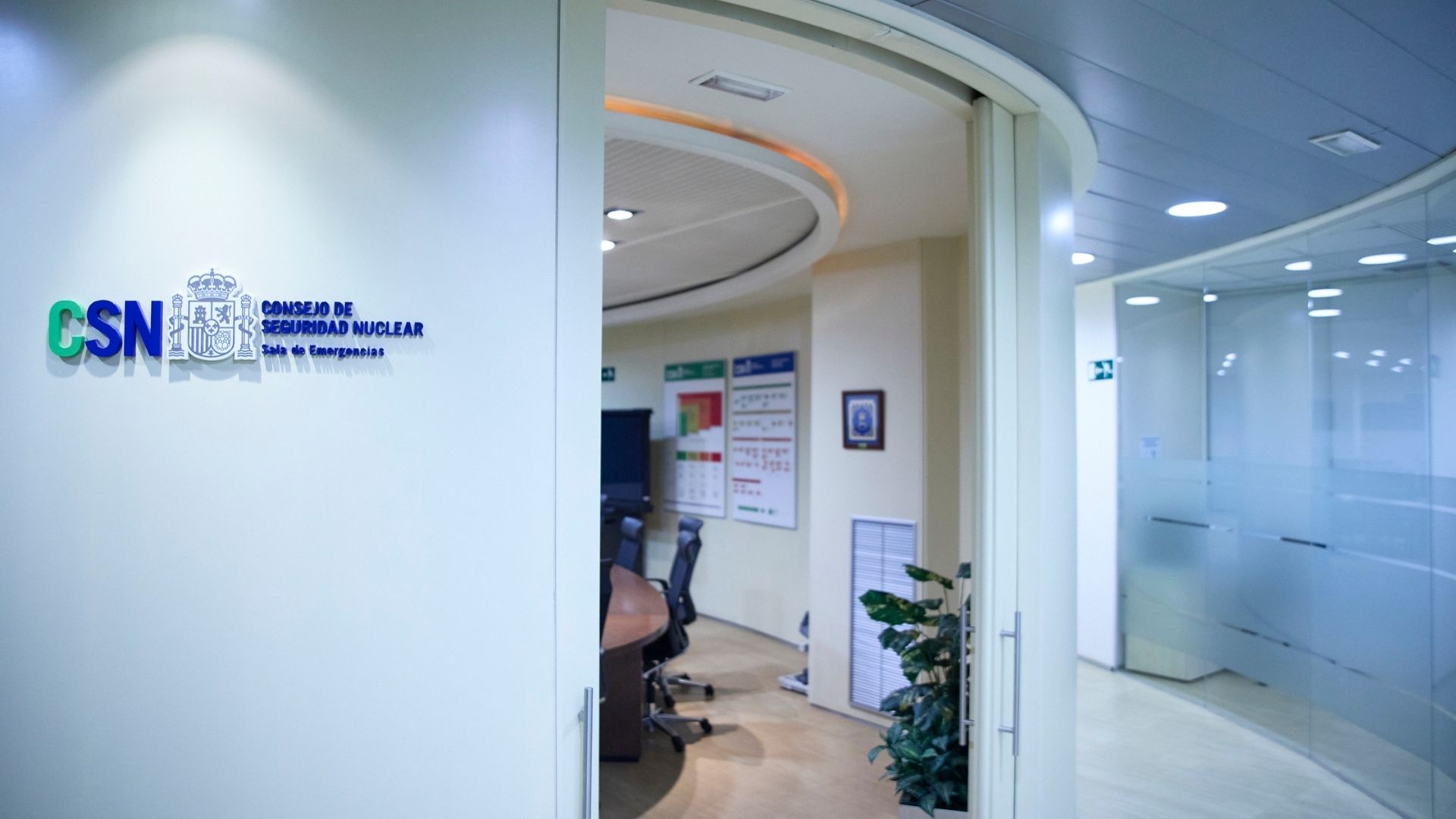 Sala de Emergencias de la sede del Consejo de Seguridad Nuclear (CSN)