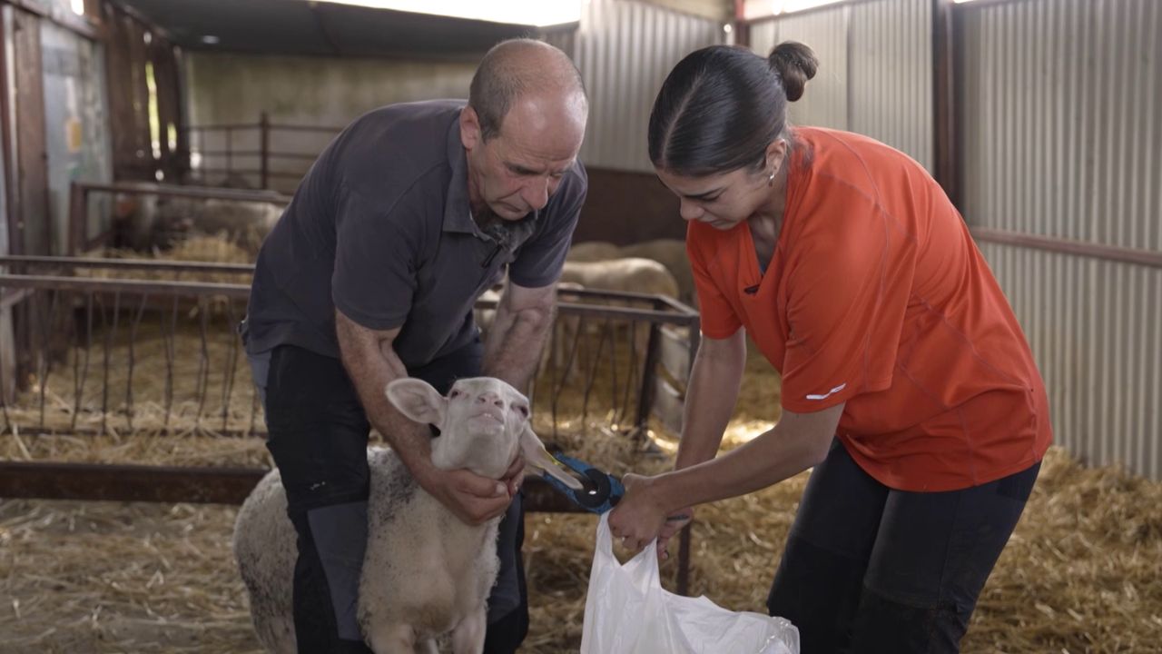 Esther y su padre