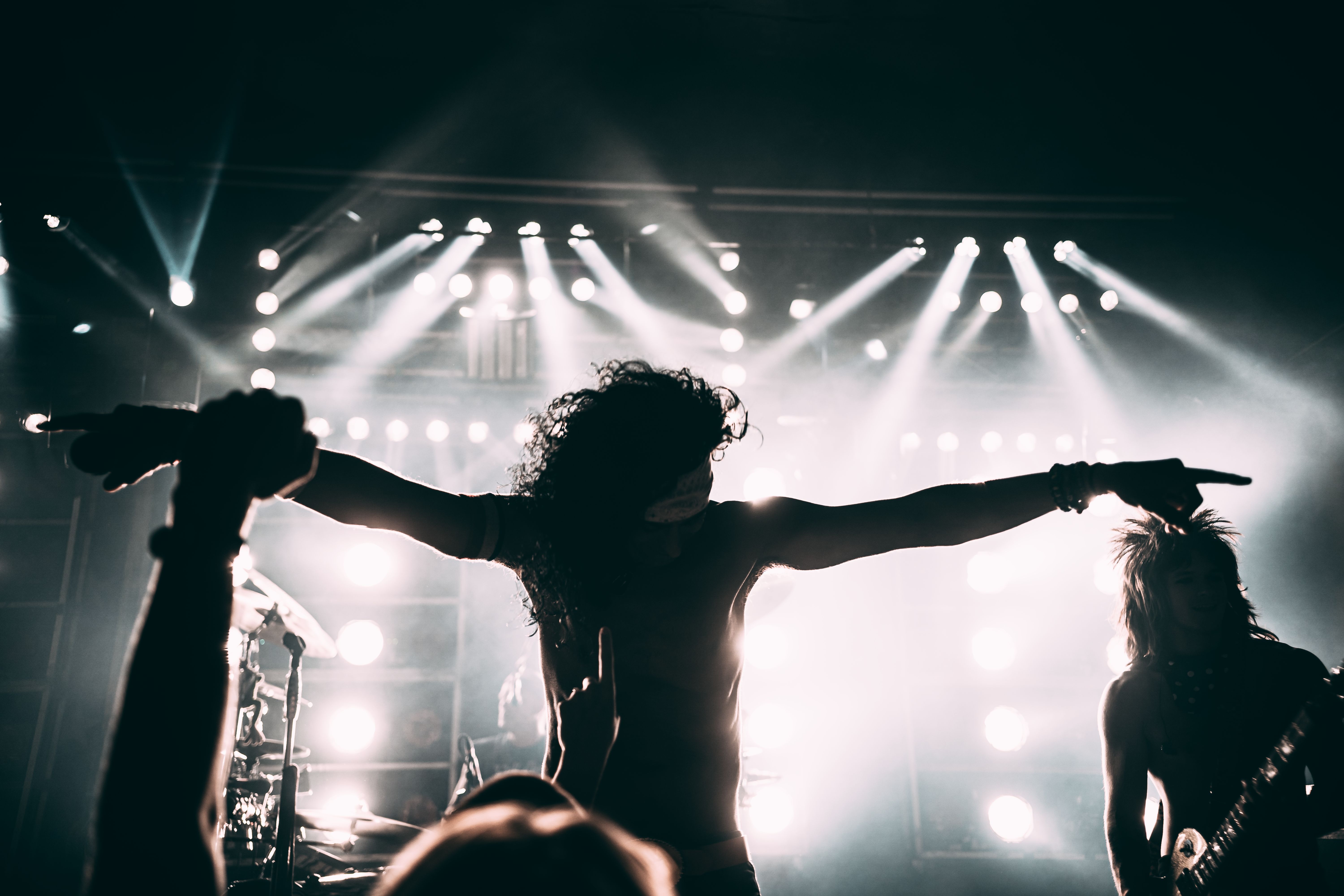 Escena de concierto.