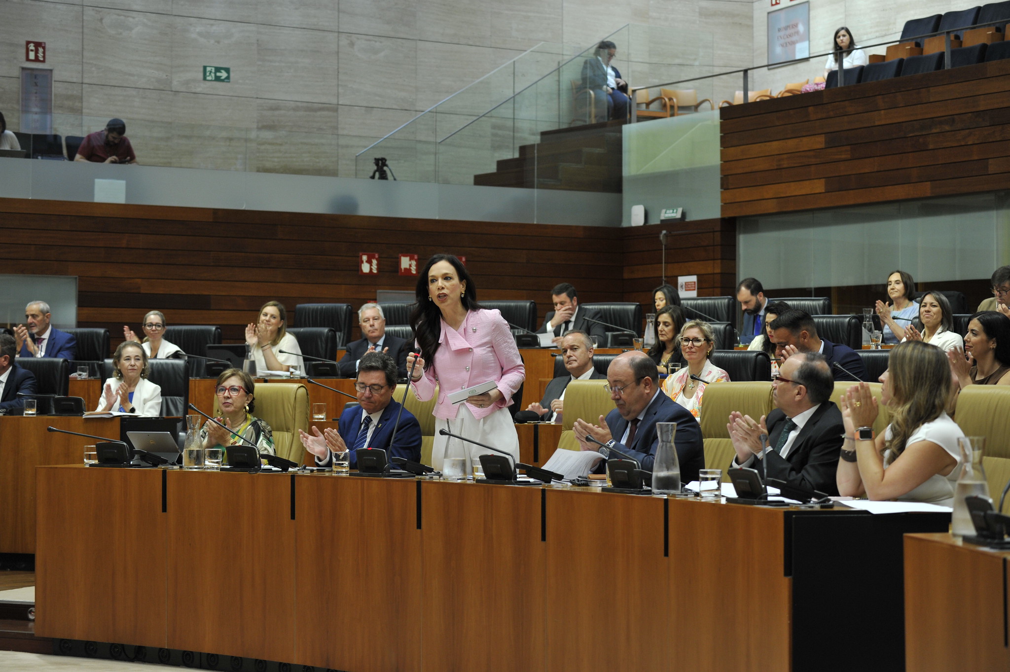 Sara García Espalda, consejera de Salud de la Junta de Extremadura