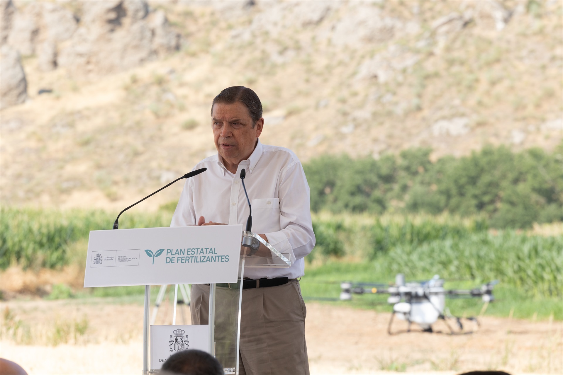 El Gobierno abonará en verano las ayudas a fertilizantes a 450.000 agricultores