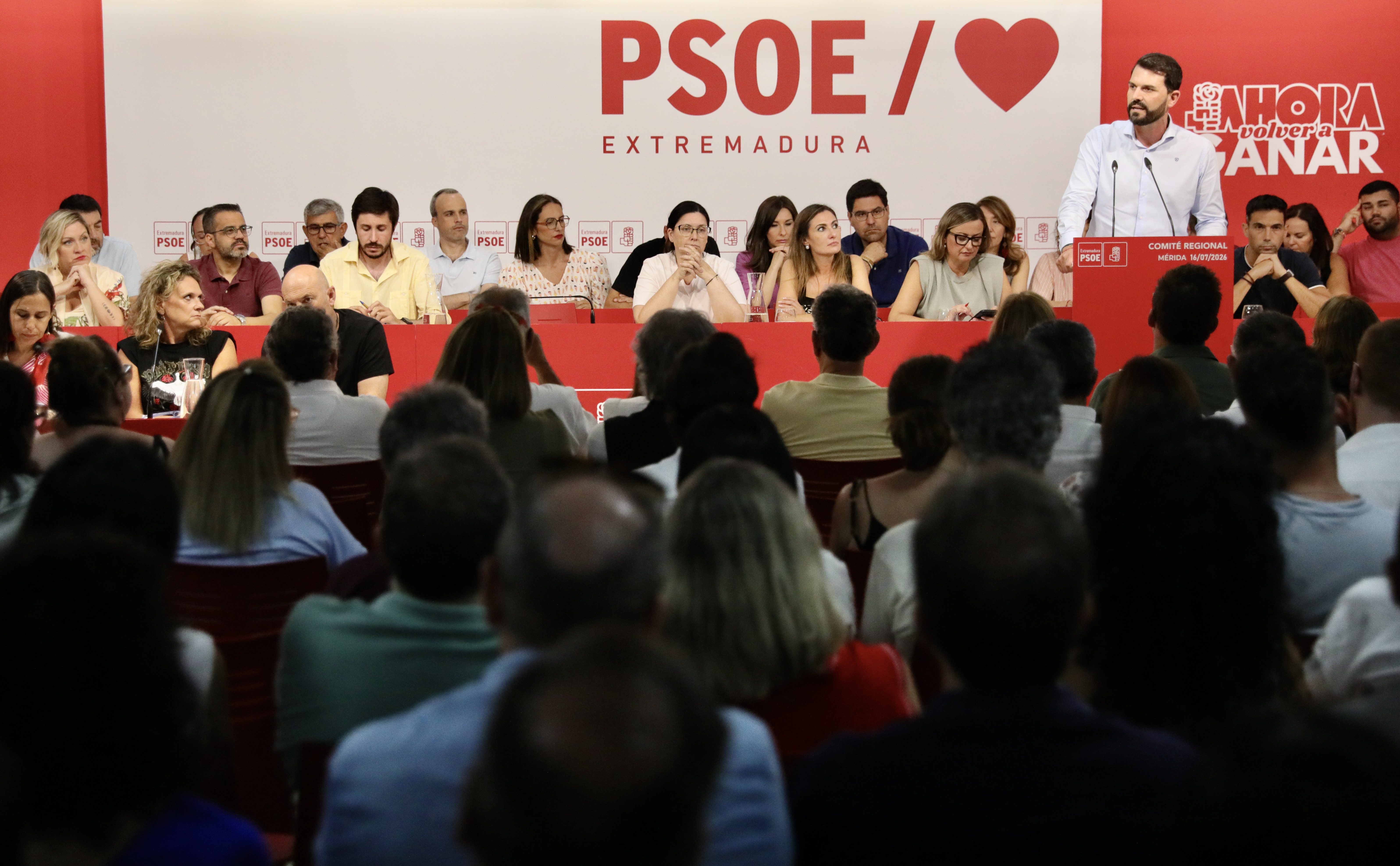 El Comité Regional del PSOE fija primarias en las ciudades de más de 20.000 habs. en septiembre