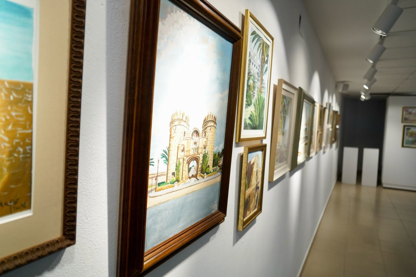 Exposición "Pinceladas de nuestra tierra". Ramón Fernández