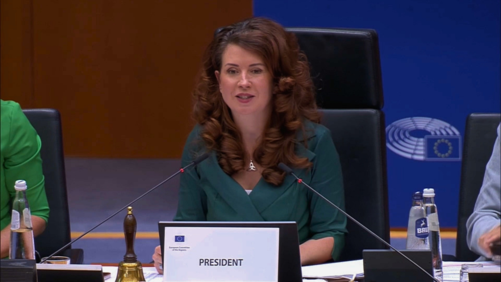 La presidenta del Comité Europeo de las Regiones, Kata Tüttö.
