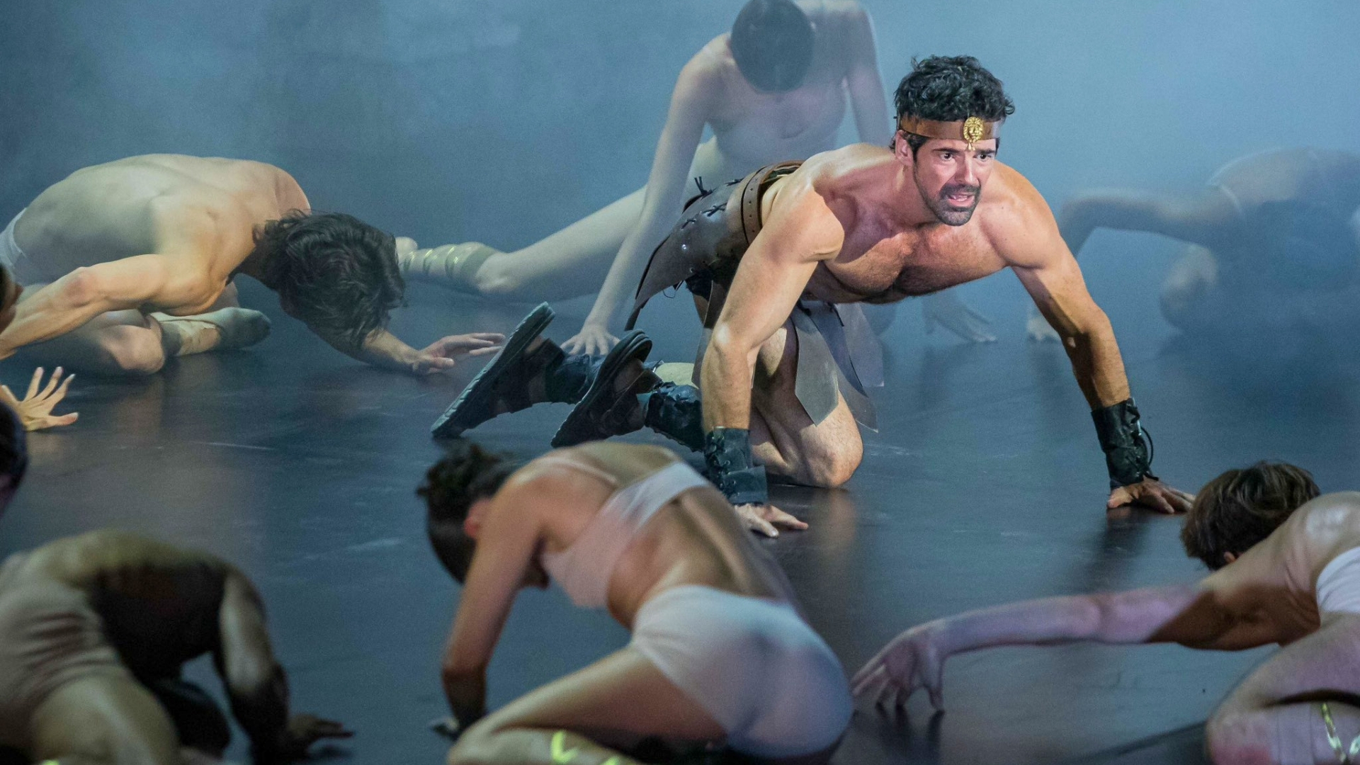 Miguel Ángel Muñoz protagoniza 'Spartacus' en el Teatro Romano de Mérida