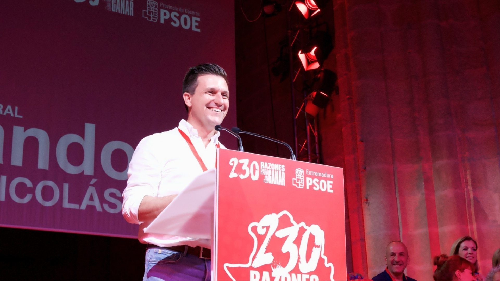 Luis Fernando García Nicolás, secretario general del PSOE provincial de Cáceres