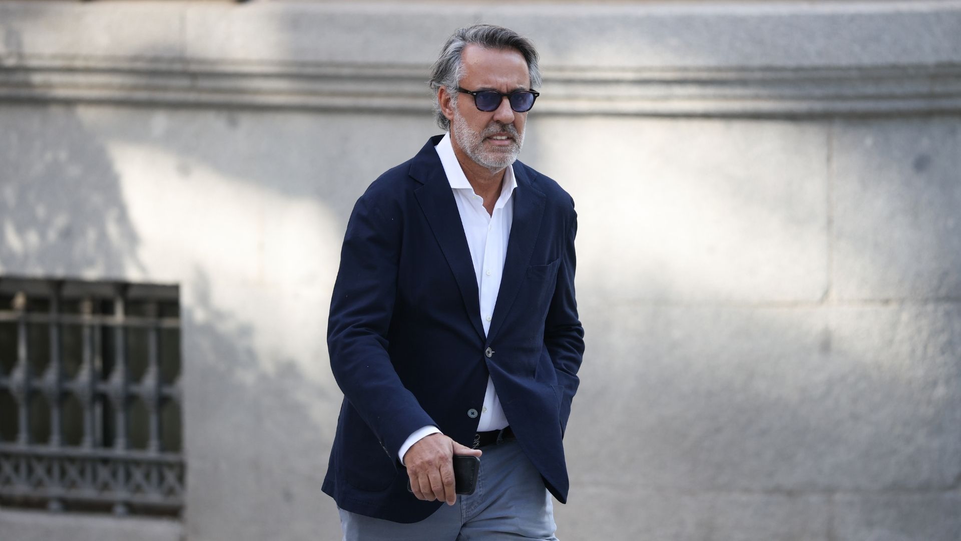 El empresario Joaquín Parra, a su llegada a la Audiencia Nacional, a 8 de julio de 2026,