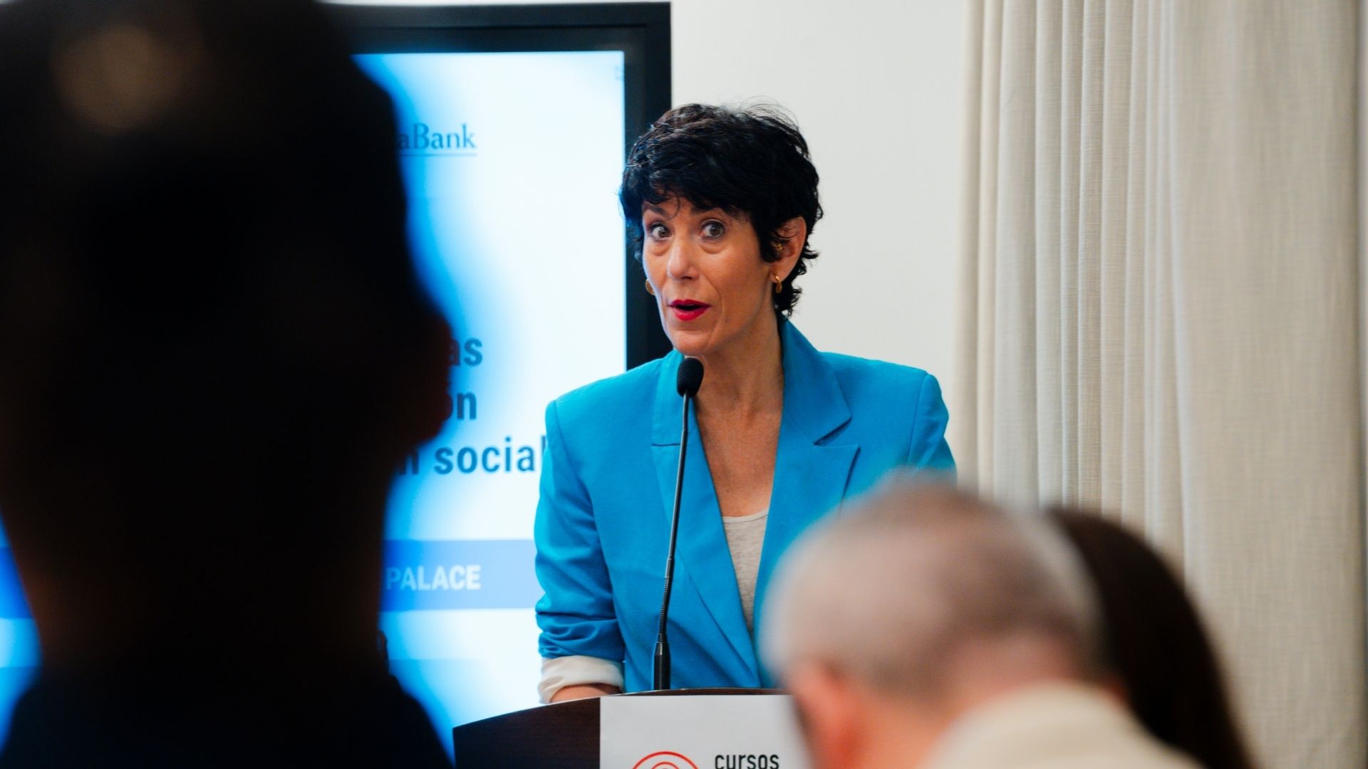 La ministra de Inclusión, Seguridad Social y Migraciones, Elma Saiz Delgado en una imagen de archivo