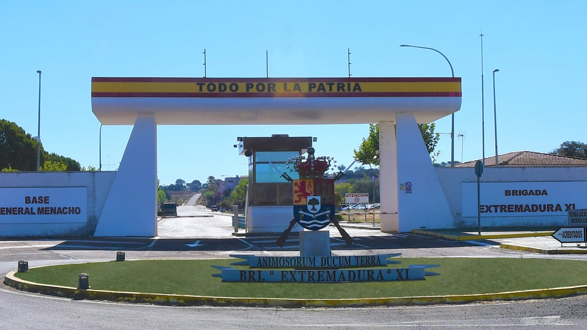 Brigada “Extremadura” XI. Central Base General Menacho