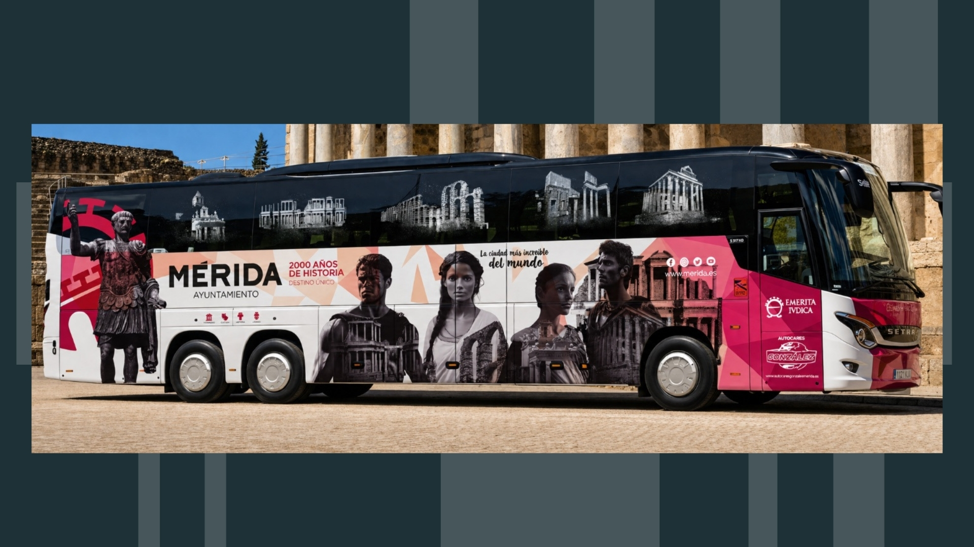 Mérida promocionará su imagen por toda España a través de un autobús turístico