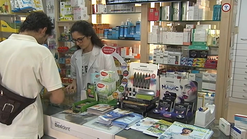 Farmacia extremeña en una imagen de archivo