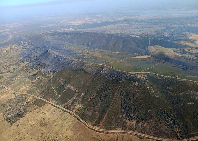  Incendio en Casas de Millán 
